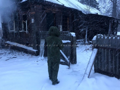 По факту гибели мужчины в результате пожара в городе Кологриве следователем регионального СК проводится проверка